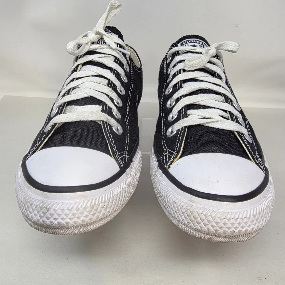 Converse Chuck Taylor All Star Low Top Mens 7.5 Womens 9.5 Black Exc 157196C